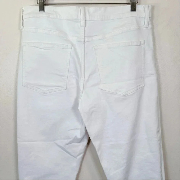 Banana Republic Womens Size 32 High  Rise Slim White Jeans - Picture 11 of 14